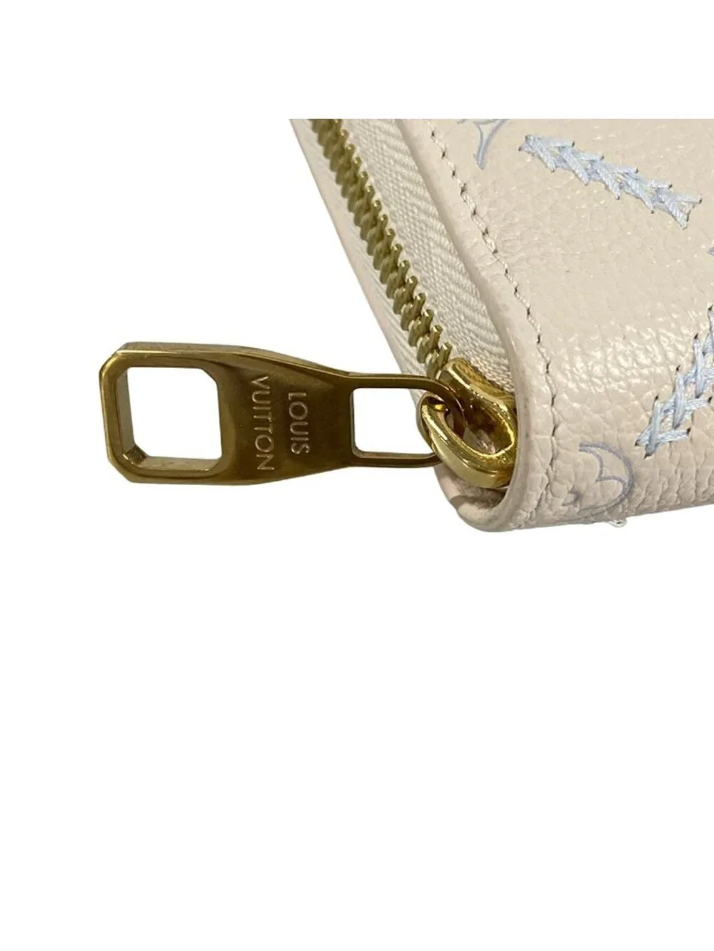 Louis Vuitton Wallet Zippy Quartz Couture Zip Around Leather Cowhide